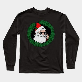 Cool Santa Claus Long Sleeve T-Shirt